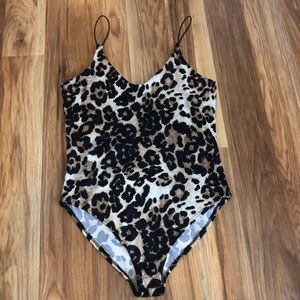 Cheetah Print Bodysuit